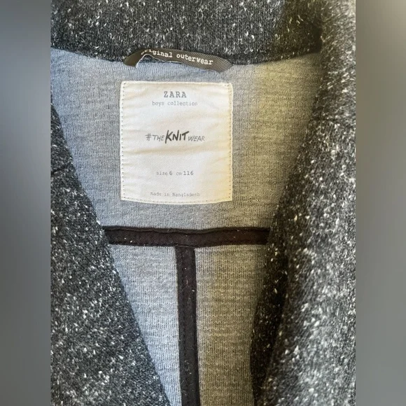 Zara boy knit blazer - Picture 2 of 8